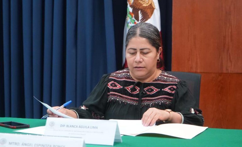 Blanca Águila Lima impulsa reforma clave para la Ley de Protección de Datos en Tlaxcala