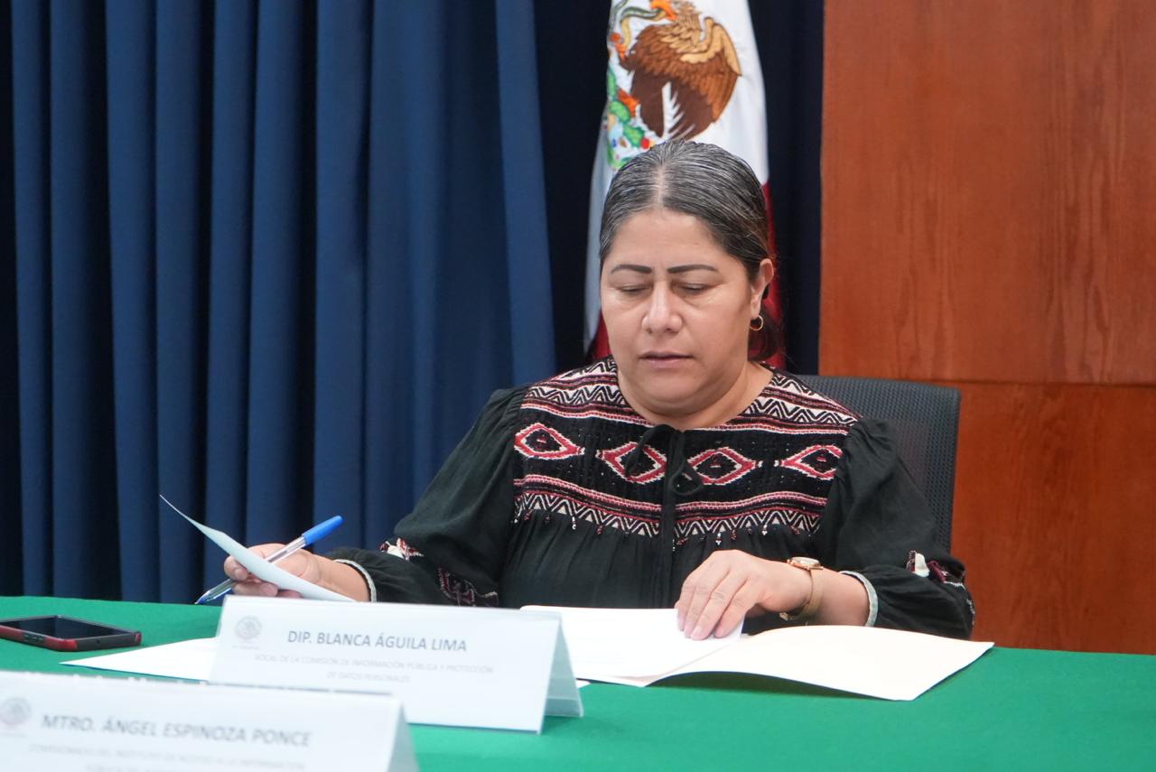 Blanca Águila Lima impulsa reforma clave para la Ley de Protección de Datos en Tlaxcala
