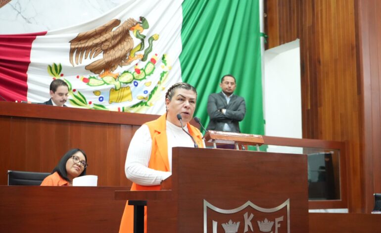 Rechaza diputada Sandra Aguilar reforma que traspasa Guardia Nacional a la Sedena, su voto fue en contra