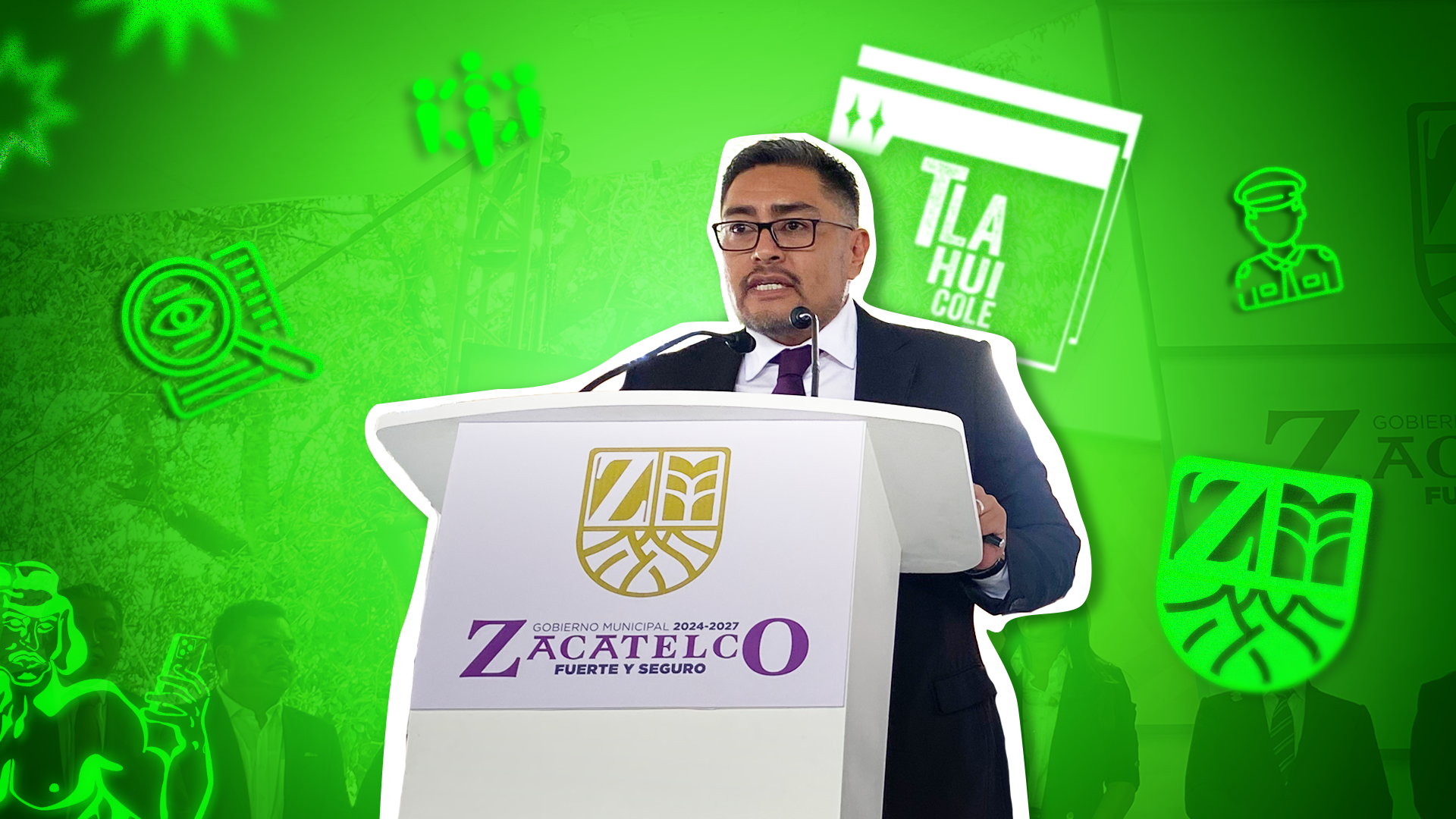 Con seguridad, transparencia e inclusión será la administración de Miguel Acatzi en Zacatelco