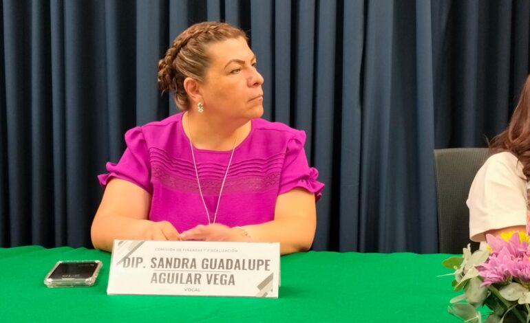 Asegura diputada Sandra Aguilar que militarizar la Guardia Nacional no es la solución contra la inseguridad