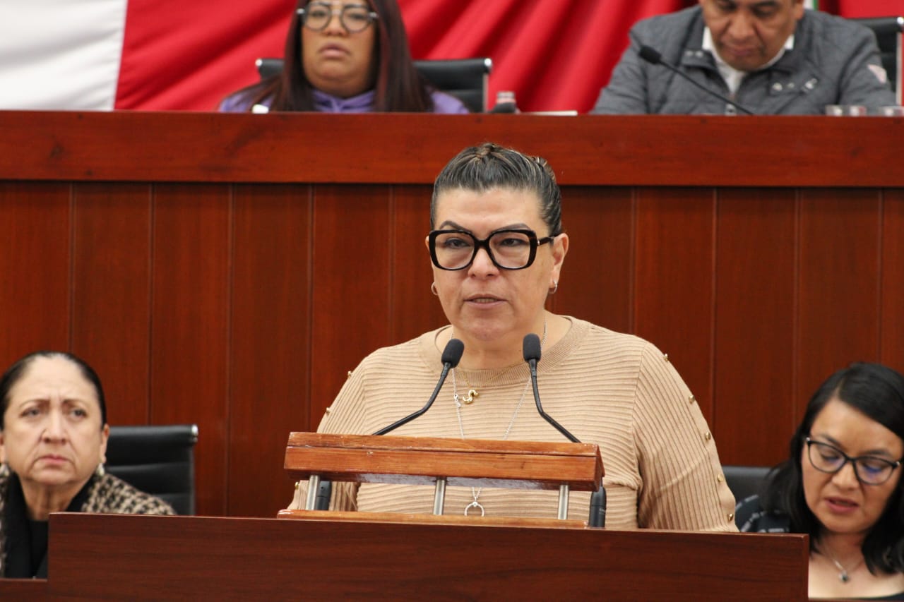 Diputada Sandra Aguilar celebra aprobación de reforma de igualdad sustantiva en Tlaxcala