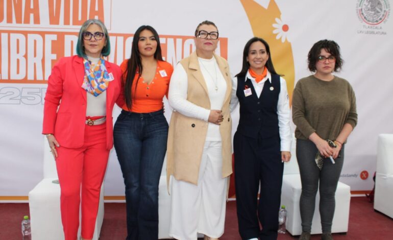 Una vida libre de violencia sí es posible: Sandra Aguilar