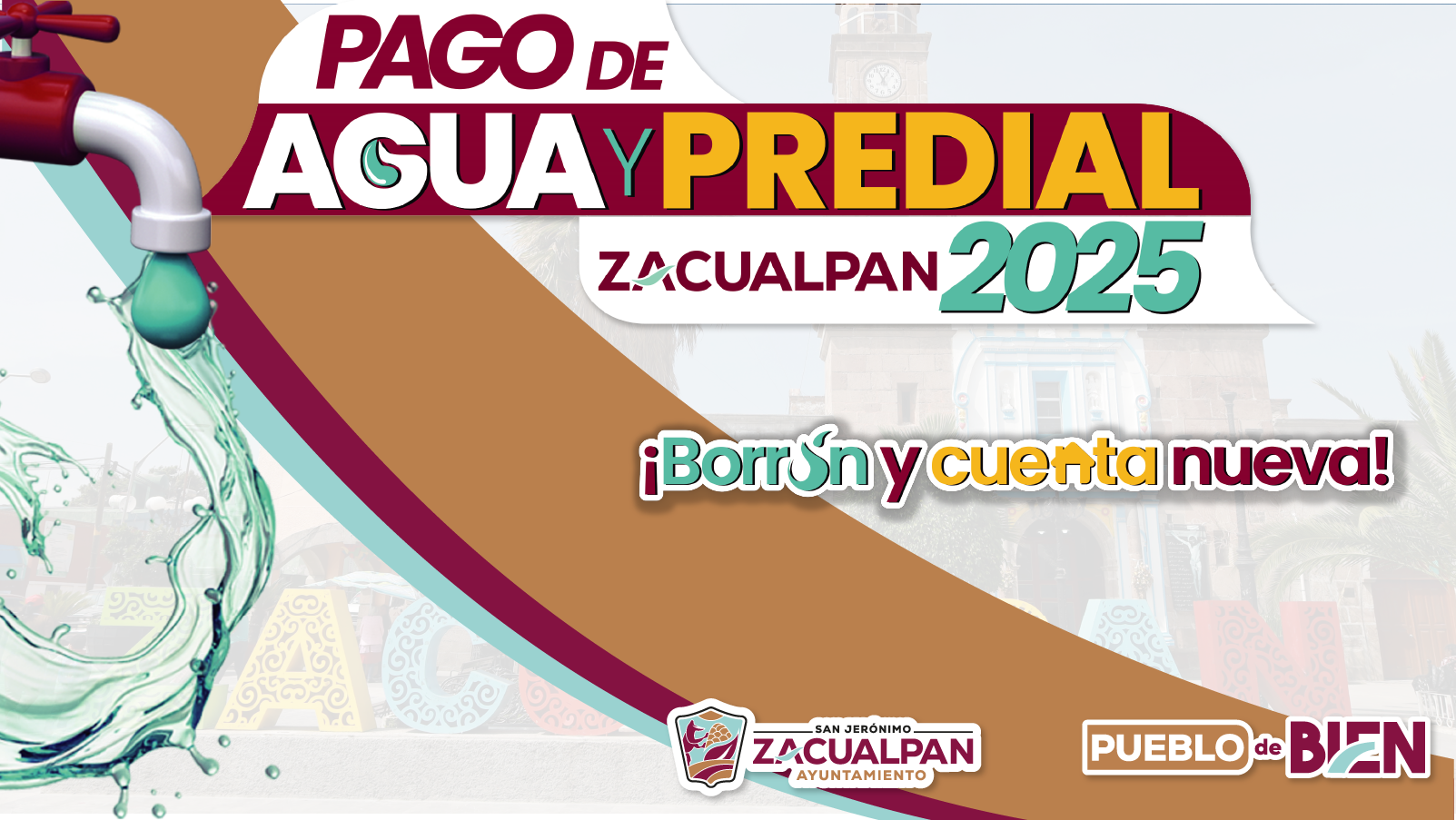 Pago de Agua y Predial Zacualpan 2025: ¡Ponte al corriente y gana premios!