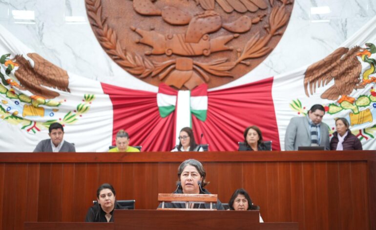 Blanca Águila exige independencia legislativa y comparecencia de secretarios por inseguridad