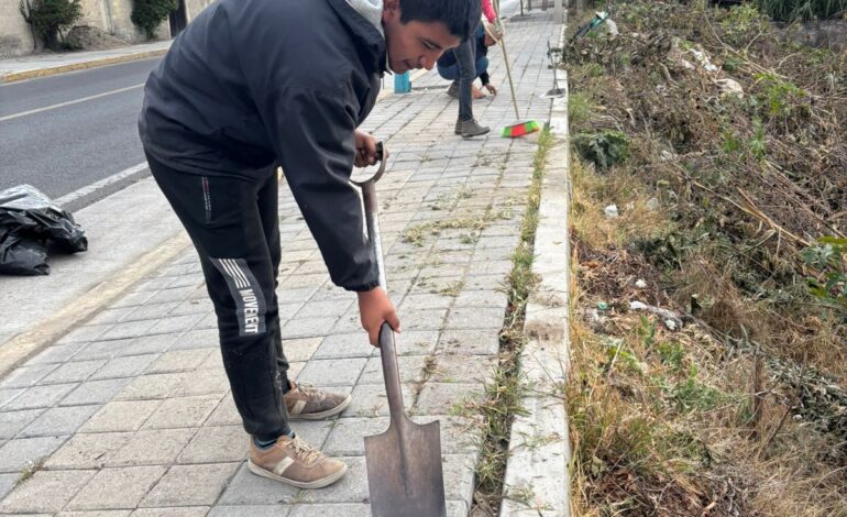Galería fotográfica | Apuestan por espacios limpios y seguros en Zacualpan