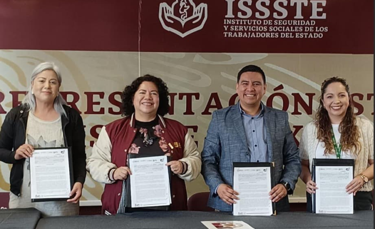 La UPTx firmó convenio con el ISSSTE para fortalecer la formación académica