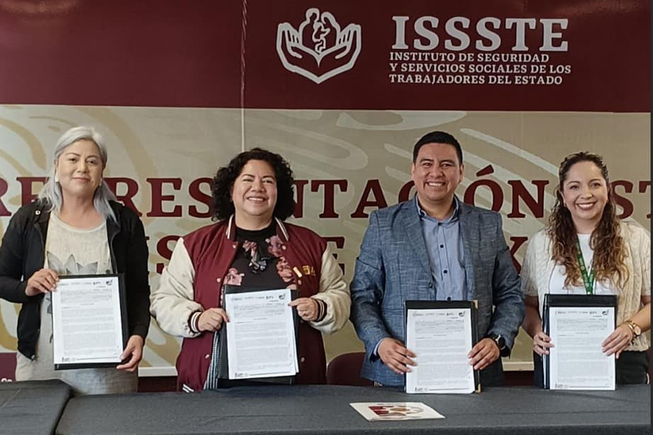 La UPTx firmó convenio con el ISSSTE para fortalecer la formación académica