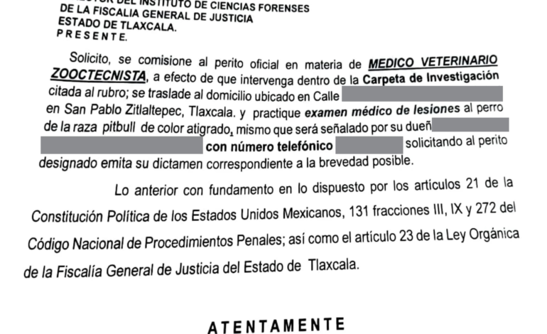 Investigan caso de maltrato animal en Ixtenco