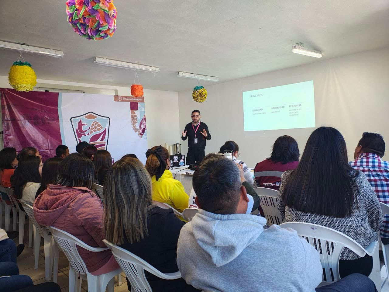 Capacitación en Zacualpan para Prevenir Linchamientos y Preservar la Paz Social