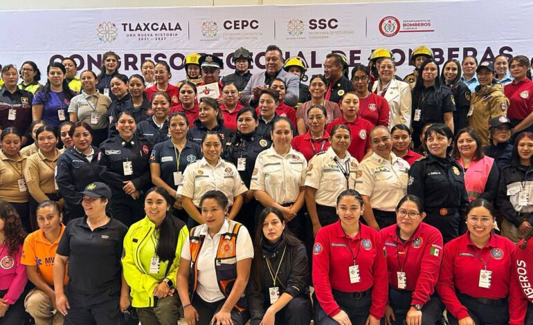Tlaxcala sede del Congreso Regional de Bomberas