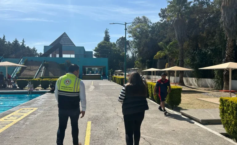 Protección Civil verifica balnearios y centros recreativos por Semana Santa