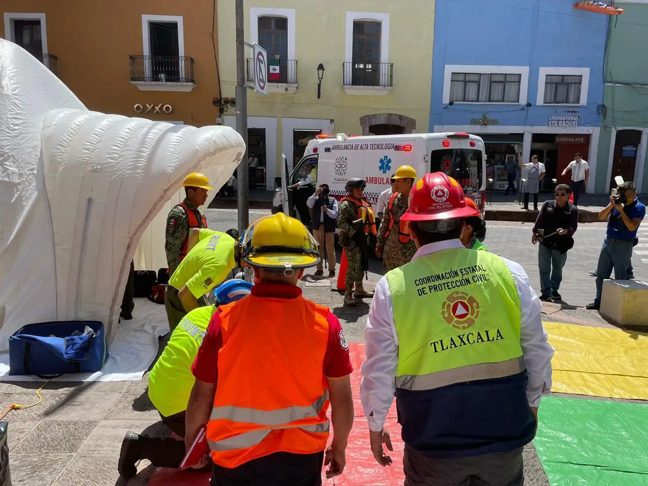 Tlaxcala se prepara: Participa en el Primer Simulacro Nacional 2025