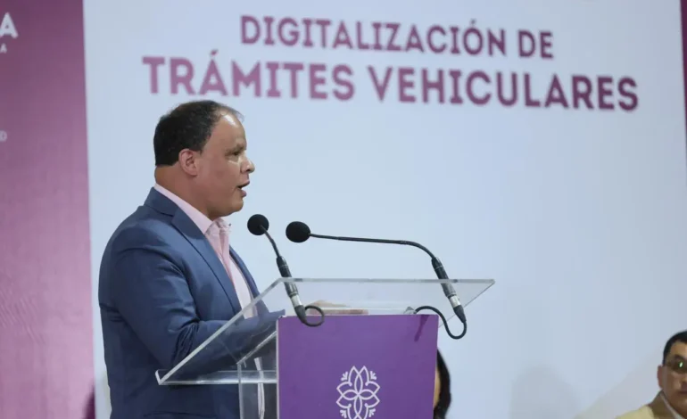Tlaxcala avanza en modernización: Digitalizan trámites vehiculares del sector privado y público