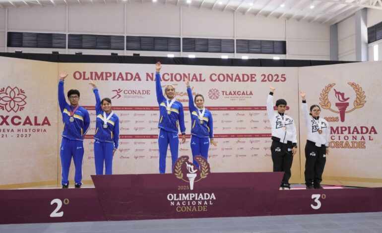 Tlaxcala deja huella en la Olimpiada Nacional CONADE 2025 con evento de gimnasia sin precedentes