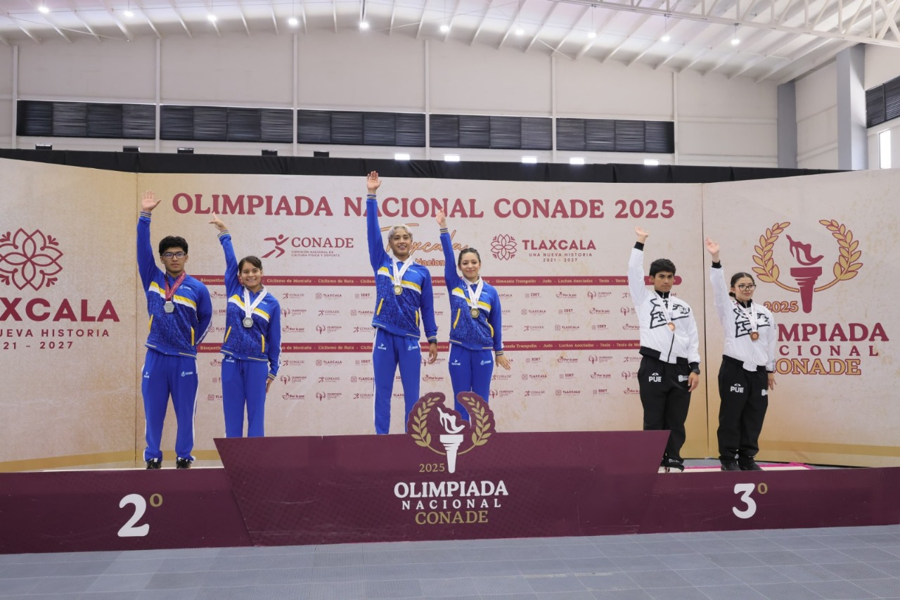 Tlaxcala deja huella en la Olimpiada Nacional CONADE 2025 con evento de gimnasia sin precedentes