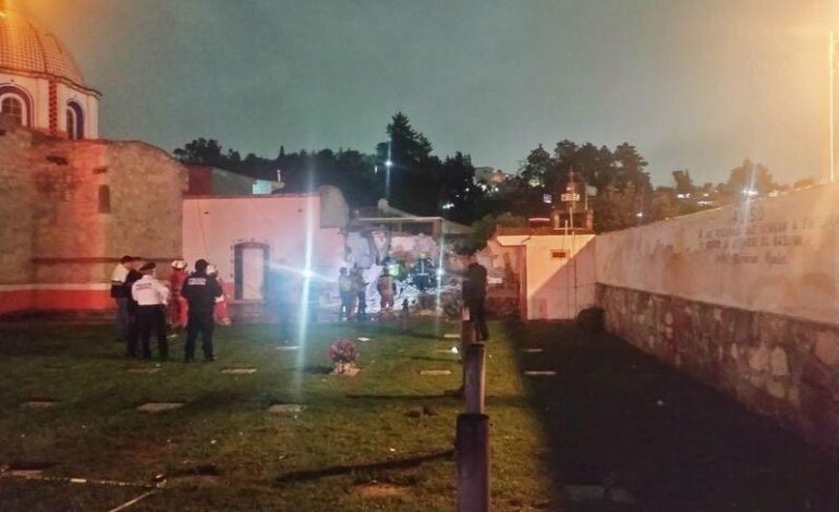 Explosión de Material de Pirotecnia en Totolac