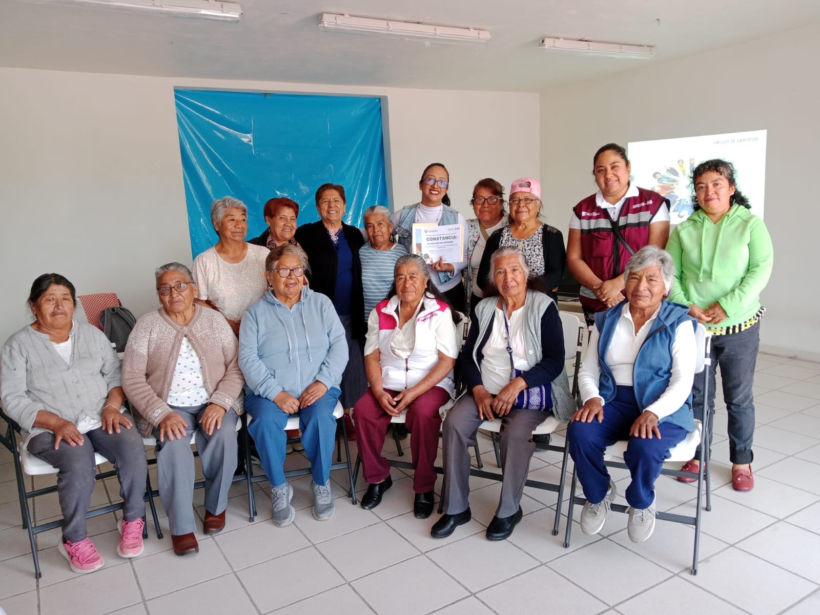 Realizan con éxito en Zacualpan el taller “El cuidado en la tercera edad”