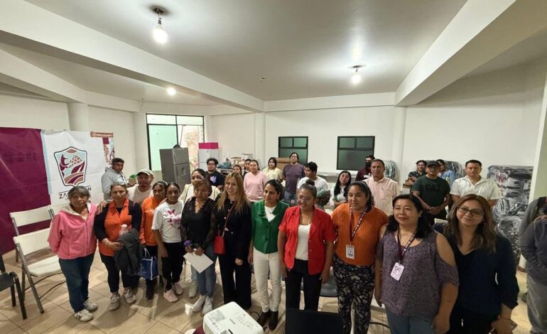 Zacualpan conmemora el Día Naranja con capacitación sobre igualdad y violencia de género