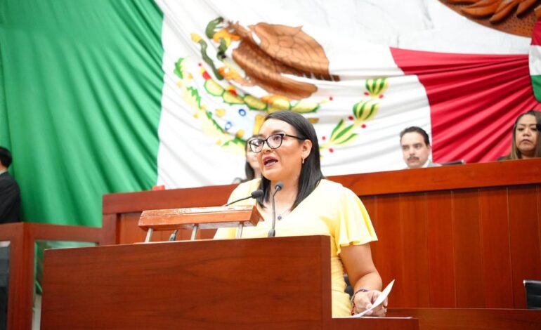 Diputada Laura Yamilí Flores anuncia agenda legislativa del PRD para segundo año de la LXV Legislatura
