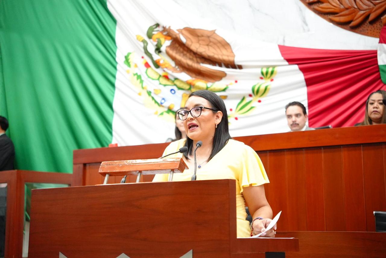 Diputada Laura Yamilí Flores anuncia agenda legislativa del PRD para segundo año de la LXV Legislatura