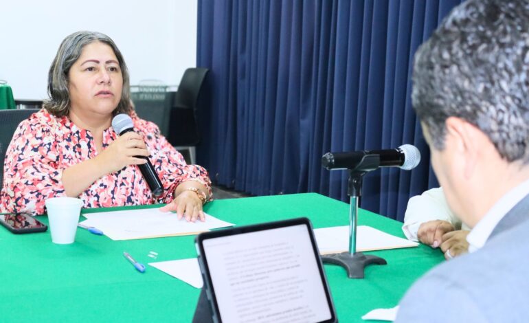 Blanca Águila propone reforzar la coordinación en los servicios de salud en Tlaxcala