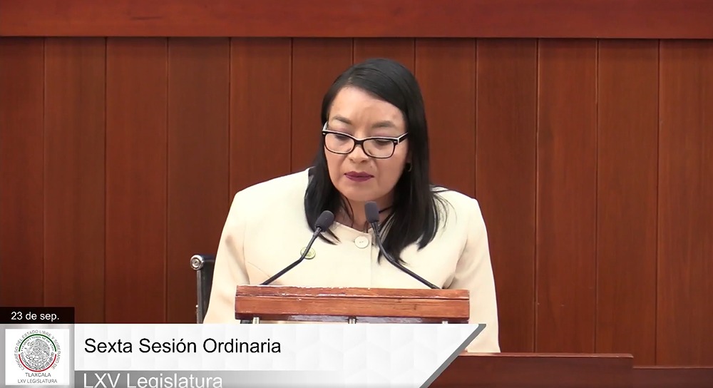Diputada Laura Yamilí Flores vota a favor de reforma a Ley de Seguridad Pública, pero advierte limitaciones