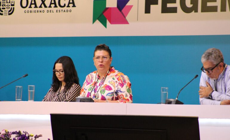 Sandy Aguilar posiciona al Congreso de Tlaxcala en agenda nacional durante foro de estadística y geografía en Oaxaca