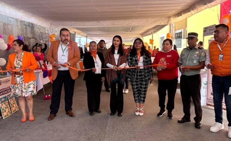 Sandra Corona encabeza el arranque de los 16 Días de Activismo contra la Violencia hacia Mujeres y Niñas en Zacualpan