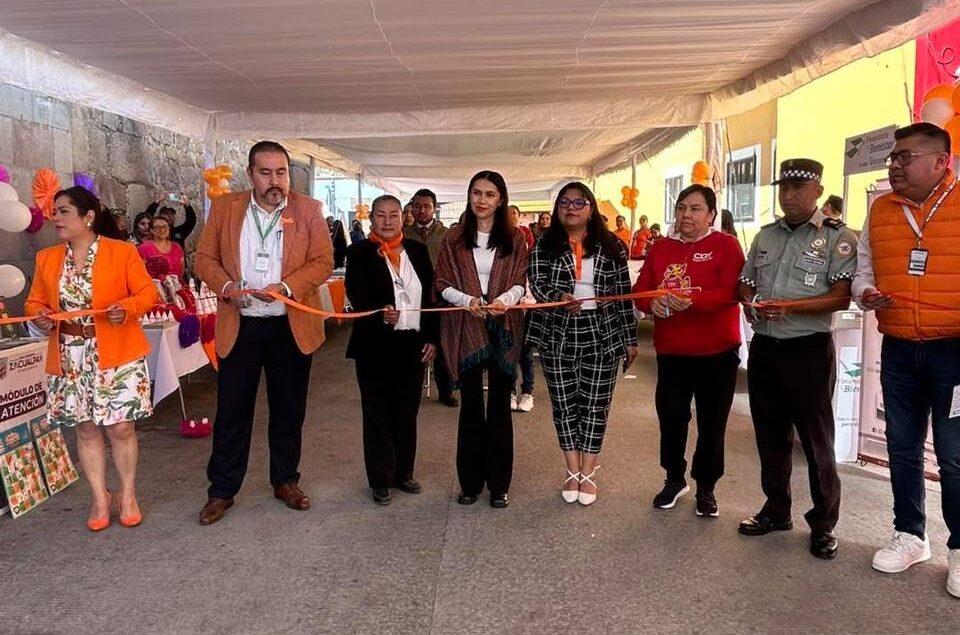 Sandra Corona encabeza el arranque de los 16 Días de Activismo contra la Violencia hacia Mujeres y Niñas en Zacualpan