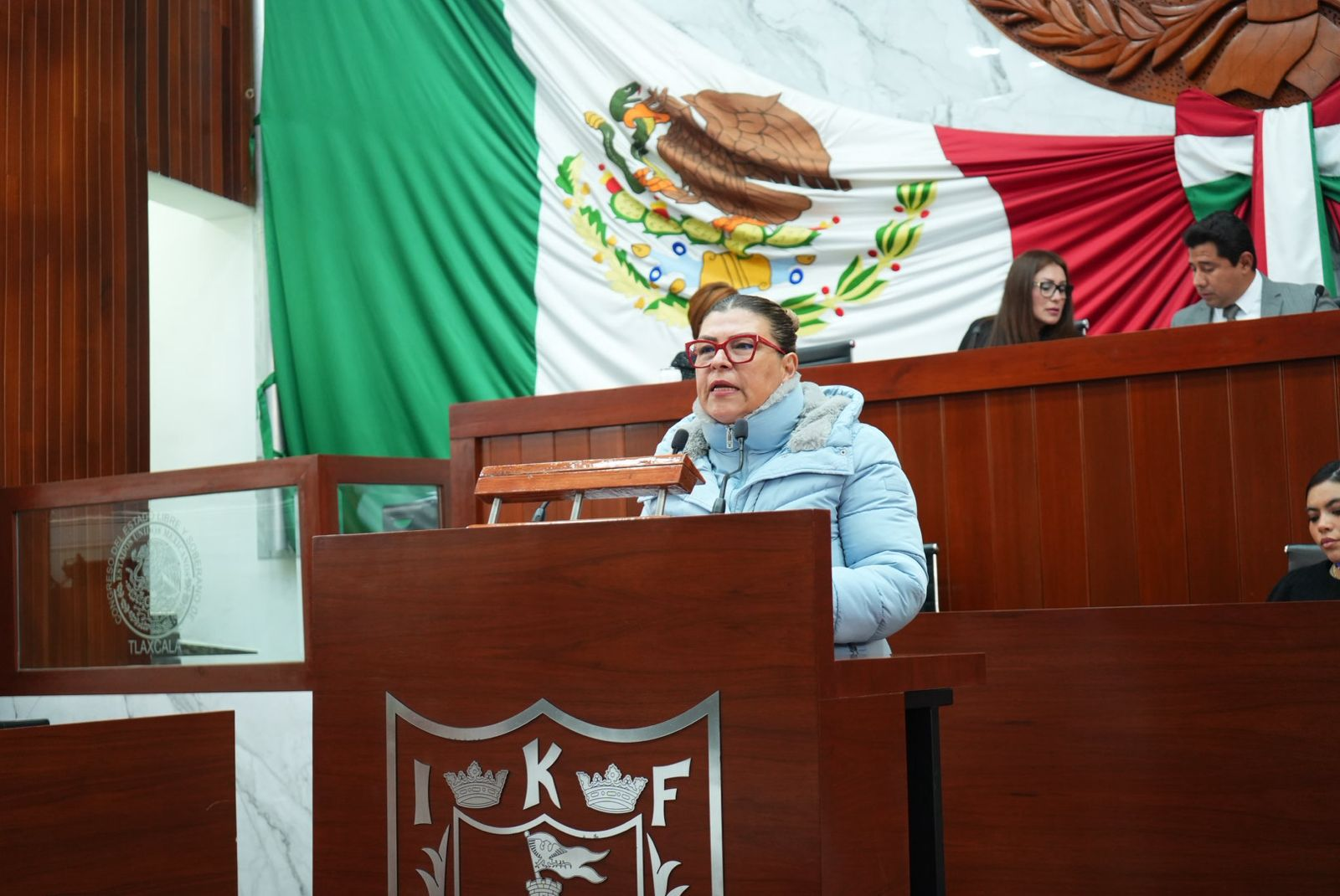 Sandra Aguilar llama a fortalecer la seguridad desde los municipios y priorizar la prevención en Tlaxcala