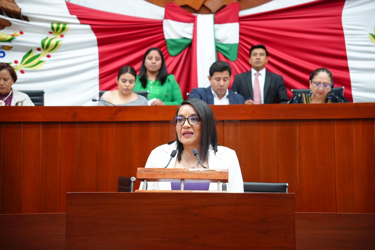 Pide Laura Flores frenar violencia política de género en Tlaxcala