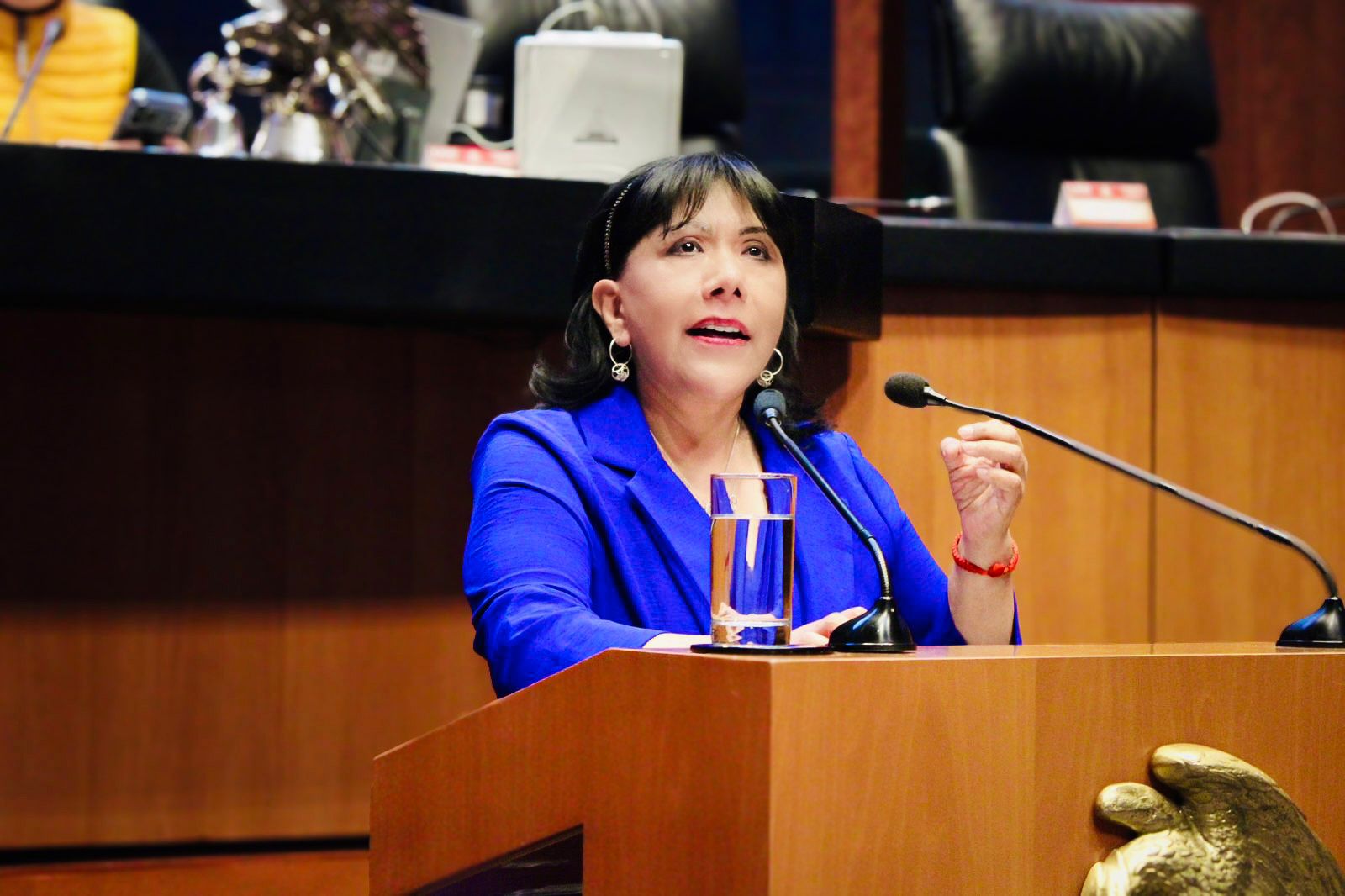 Anabell Ávalos impulsa reforma para proteger a mujeres del acoso laboral y frenar la revictimización