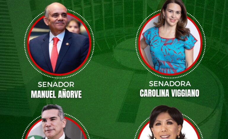 Anabell Ávalos se integra a la Comisión Permanente del Senado en el segundo receso legislativo