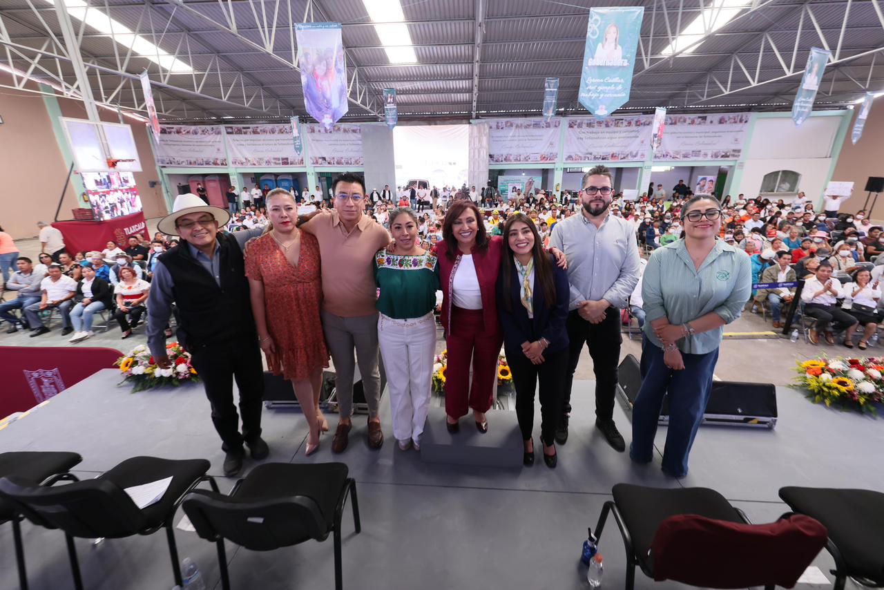 Lorena Cuéllar destaca inversión superior a 50 mdp para infraestructura y bienestar en Tetlanohcan