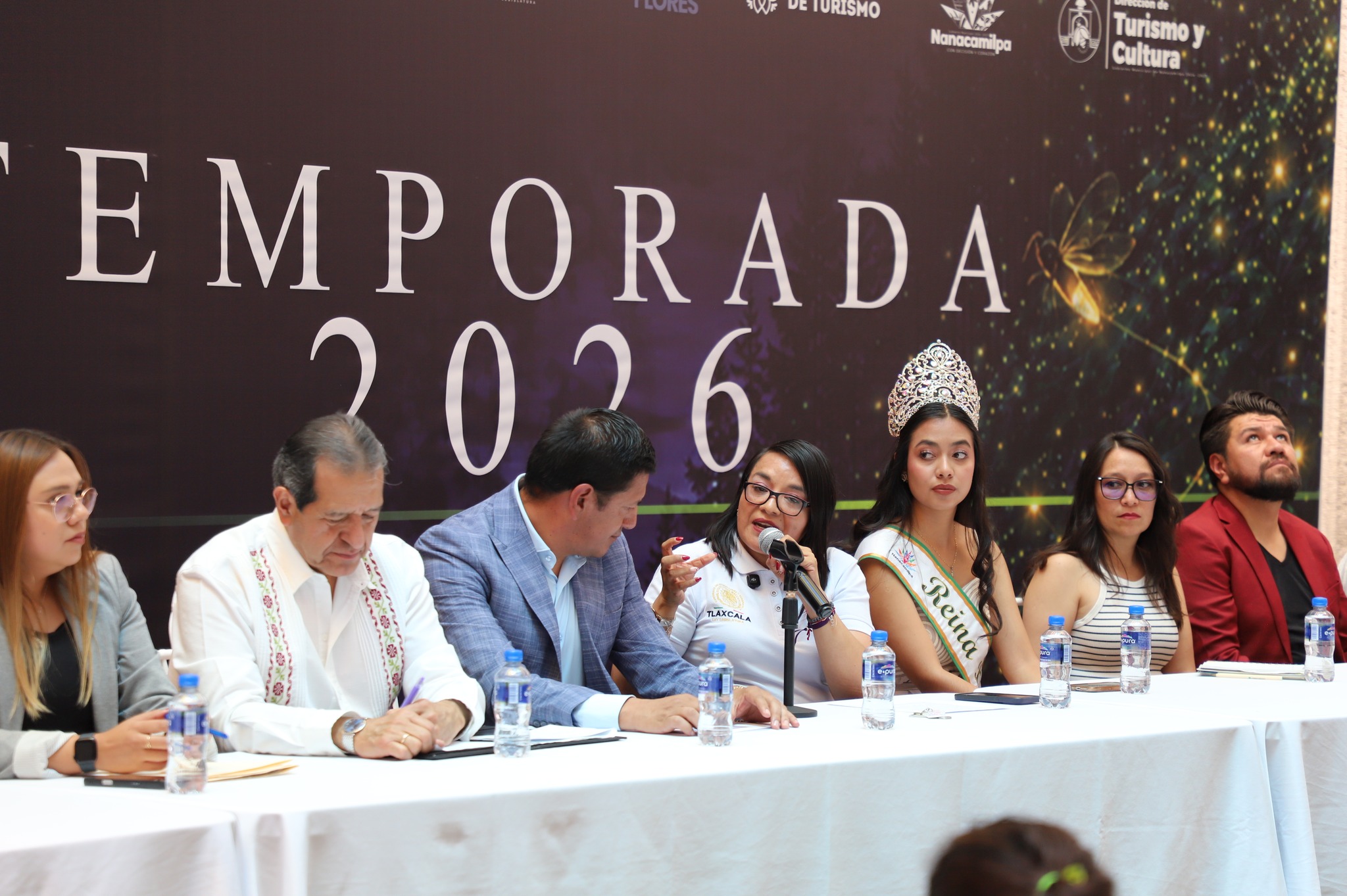 Laura Flores encabeza lanzamiento oficial de la Temporada de Luciérnagas Nanacamilpa 2026
