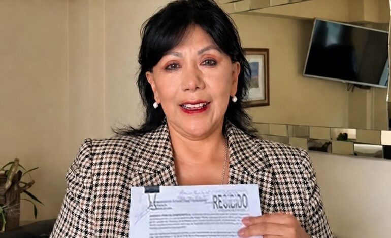 Anabell Ávalos impulsa juicio político contra el presidente del ITE y eleva el tono rumbo al proceso electoral