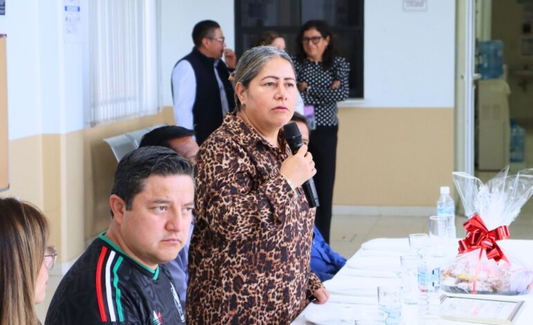 Blanca Águila destaca avances para fortalecer el clima laboral en el Laboratorio Estatal de Salud Pública