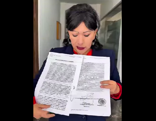 Anabell Ávalos ratifica solicitud de juicio político contra presidente del ITE y da vista al INE