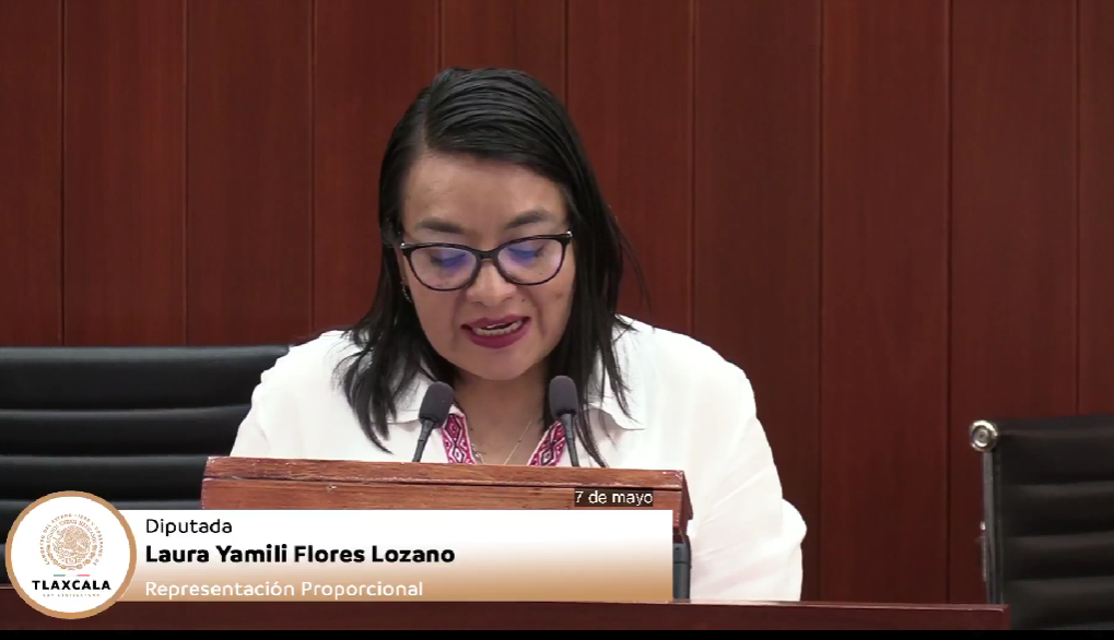 Laura Flores propone reforma para frenar imposiciones en alcaldías de Tlaxcala
