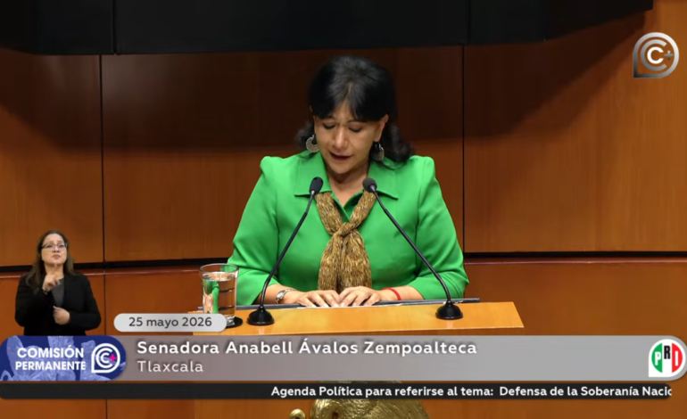 Anabell Ávalos cuestiona a Morena por seguridad, soberanía y reformas electorales