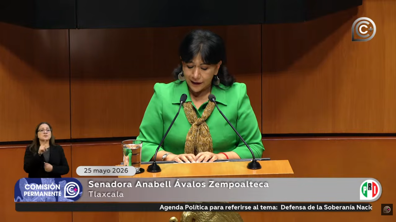 Anabell Ávalos cuestiona a Morena por seguridad, soberanía y reformas electorales