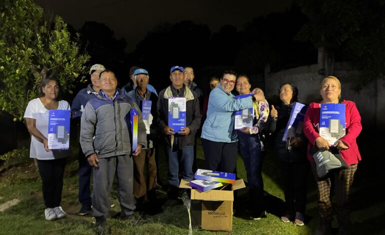 Sandra Aguilar impulsa campaña de alumbrado público para reforzar la seguridad en Apizaco