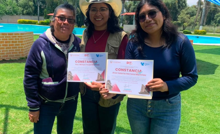 Sandra Corona promueve el aprendizaje científico y la preservación de las tradiciones con taller infantil en Zacualpan