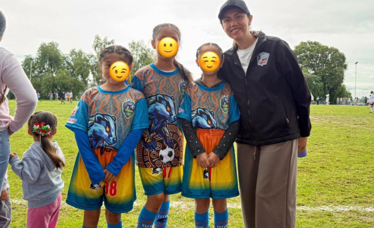 Sandra Corona impulsa convivencia entre Zacualpan e Ixtacuixtla con encuentro deportivo infantil