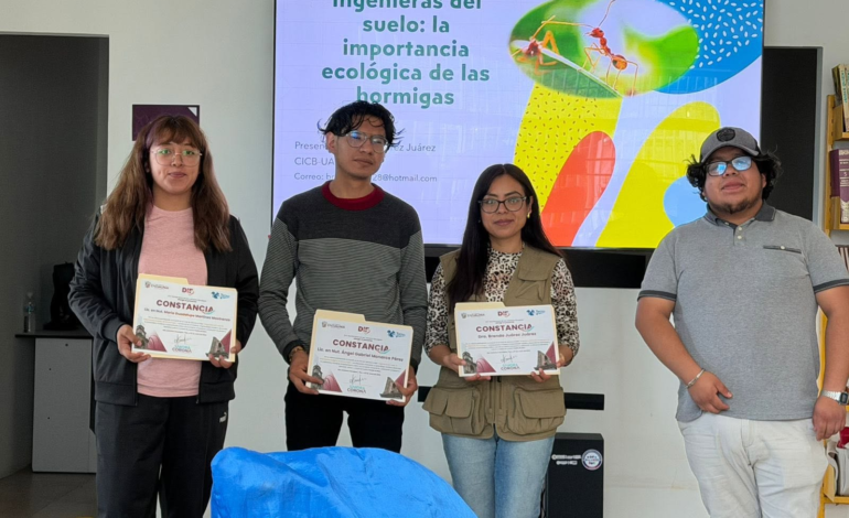 Sandra Corona impulsa taller científico sobre manejo sustentable del chapulín en Zacualpan