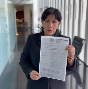 Desde el Senado, Anabell Ávalos exige garantías para policías de Tlaxcala