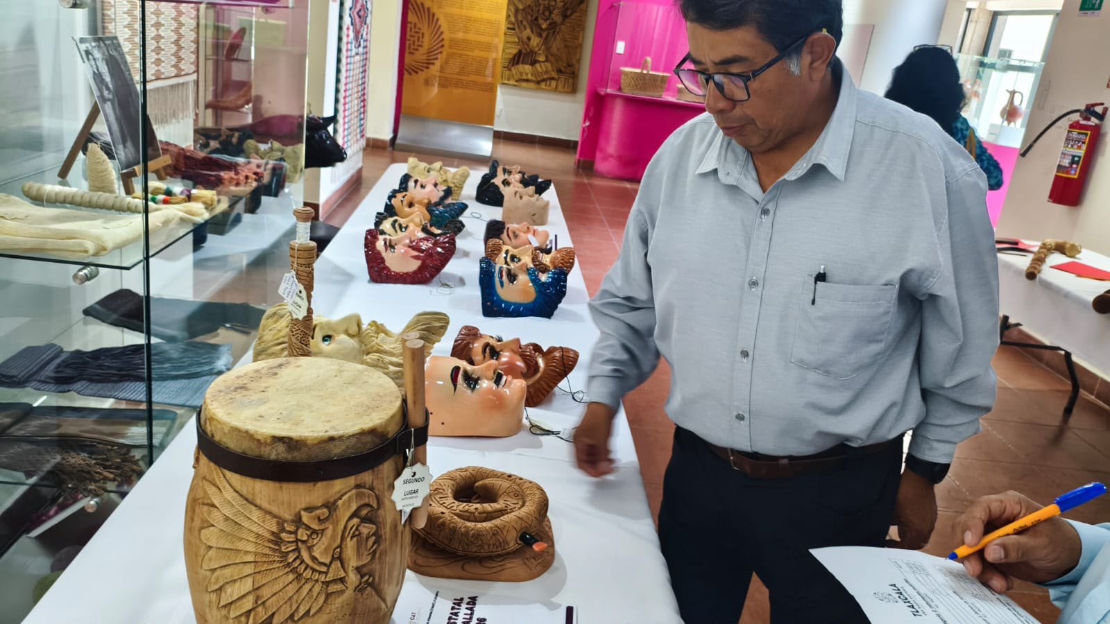 Casa de las Artesanías reúne 68 piezas en el 32° Concurso Estatal de Madera Tallada