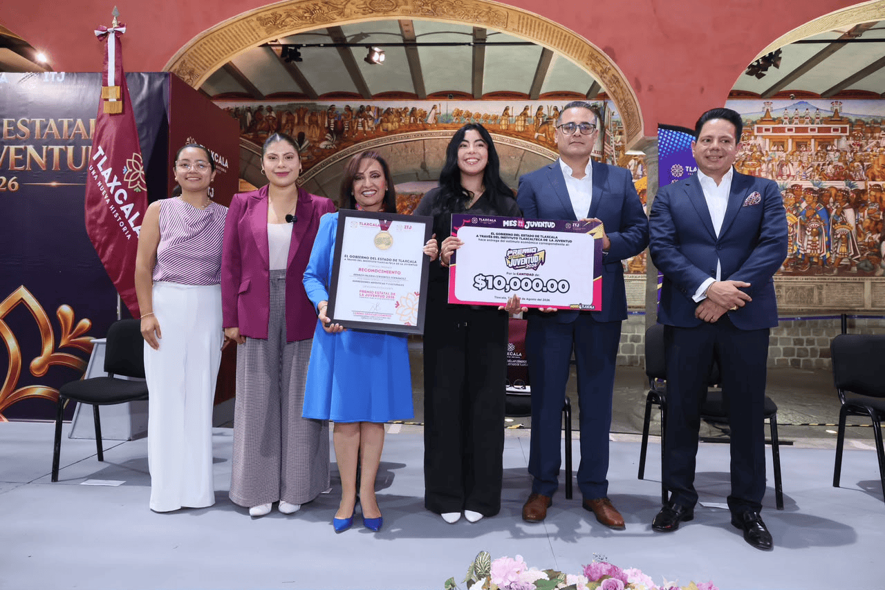 Tlaxcala reconoce a 11 jóvenes por su talento y aportaciones a la sociedad
