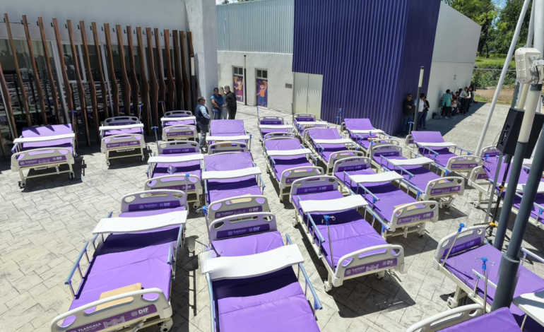 Gobierno de Tlaxcala entrega 230 camas hospitalarias para pacientes en situación de inmovilidad